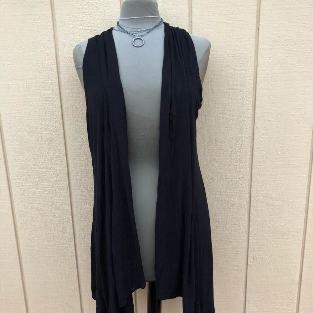 Women’s black vest